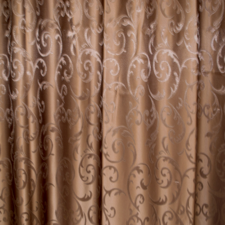 Set draperii Velaria jacard wenge, 2*150x220 cm [1]