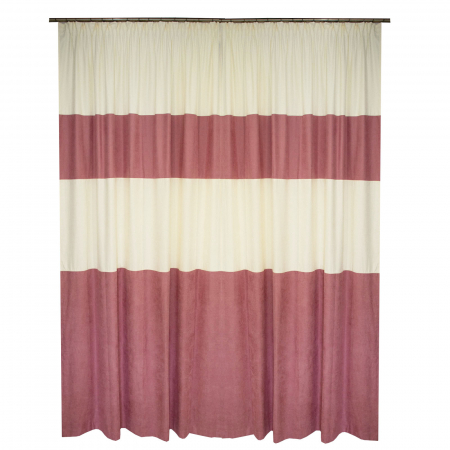 Set draperii Velaria roz-unt, 2*175x255 cm [1]