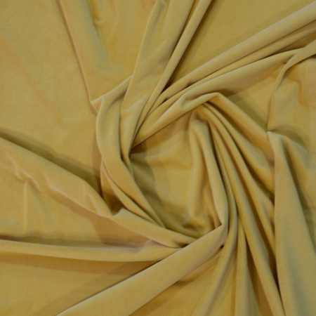 Set draperii Velaria catifea yellow cu capse, 2x150x280 cm [2]
