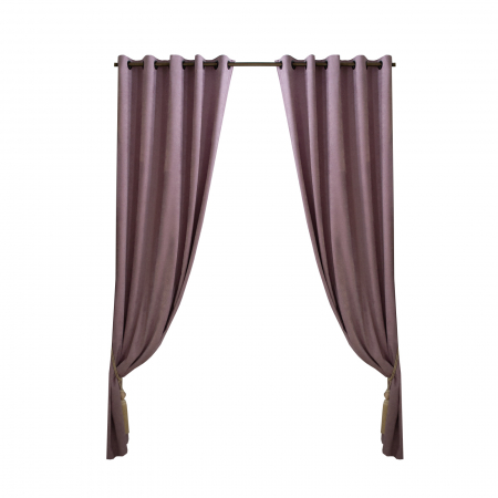 Draperii - Set draperii Velaria milas roz special, 2x140x270 cm