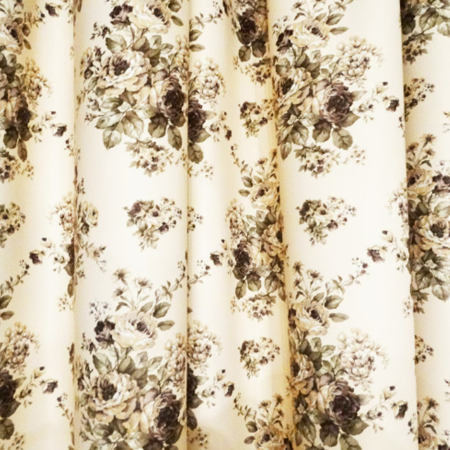 Set draperii Velaria cu flori, 2x165x250 cm [1]