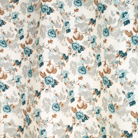 Set draperii Velaria roses turcoaz, 2x150x165 cm [1]