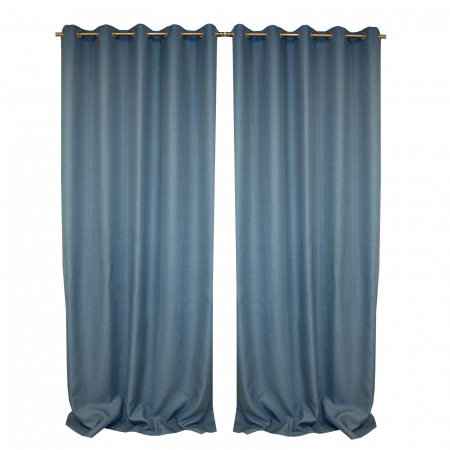 Draperii moderne - Set draperii Velaria rustic bleo, 2x150x280 cm