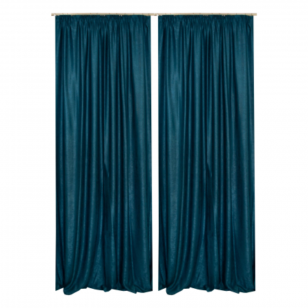 Draperii la oferta - Set draperii Velaria soft turcoaz