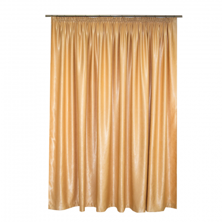 Set draperii Velaria soft auriu, 2*260x245 cm [2]