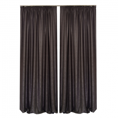 Draperii la oferta - Set draperii Velaria soft gri inchis