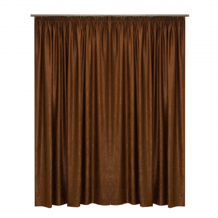 Set draperii Velaria soft chocolat, 2*200x245 cm [2]