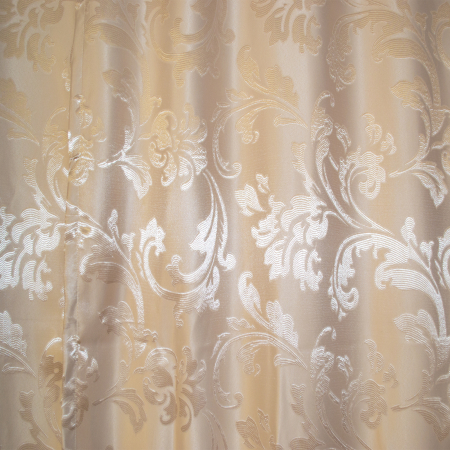 Set draperii Velaria cu flori grej, 2*85x245 cm [2]