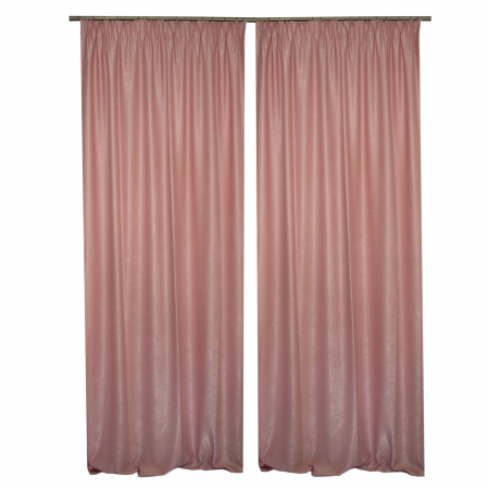 Draperii la oferta - Set draperii Velaria soft roz