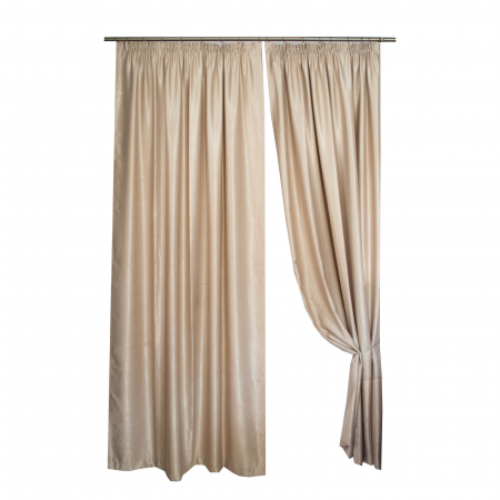 Set draperii Velaria grej uni, 2*150x250 cm [0]