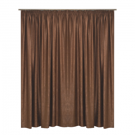 Set draperii Velaria soft ciocolata, 2x150x260 cm [2]