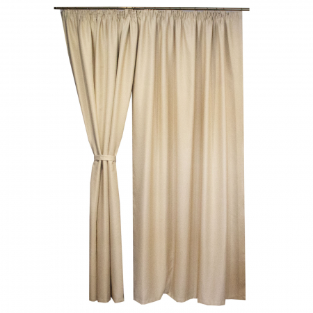 Set draperii Velaria blackout uni bej, 2*180x260 cm [1]