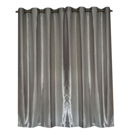 Set draperii Velaria dungi gri, 2*115x225 cm [1]