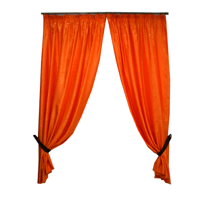 Set draperii Velaria jacard portocaliu 300x245 cm [0]