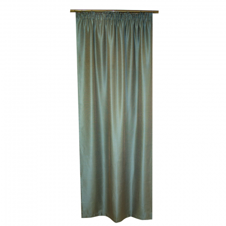 Draperii moderne - Draperie Velaria turcoaz cu romburi, 100x245 cm