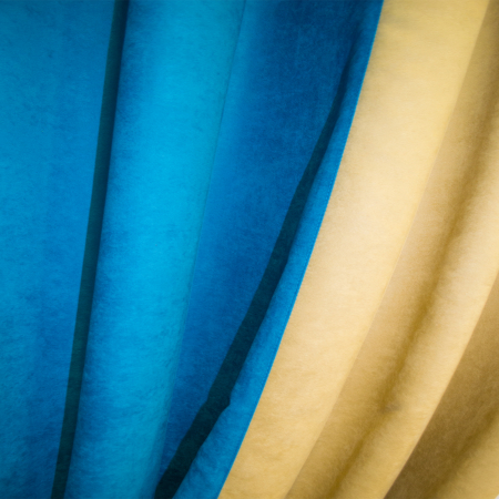 Set draperii Velaria turcoaz-bej [2]