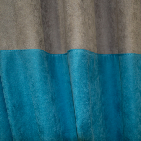 Set draperii Velaria turcoaz-gri [2]