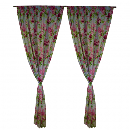Set draperii Velaria trandafiri roz [3]