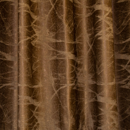 Set draperii Velaria wenge cu rejansa, 2x150x260 cm [1]