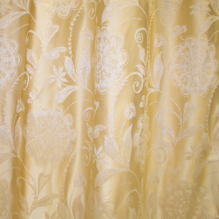 Set draperii Velaria tafta cu flori, 2x145x260 cm [2]