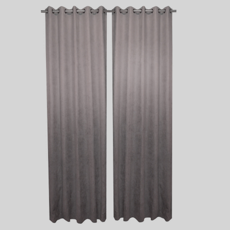 Draperii clasic - Set draperii Velaria degrade gri, 2x145x250 cm