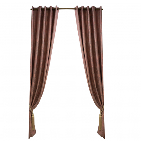 Draperii - Set draperii Velaria asos roz, 2x145x270 cm