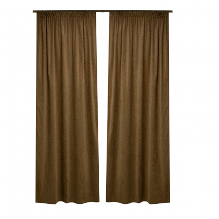 Set draperii Velaria Chenille grej, 2x120x250 cm [2]