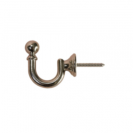 Buton drapaj - Rozeta carlig Inox