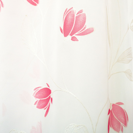 Perdea Velaria flori rosii, 290x175 cm [1]