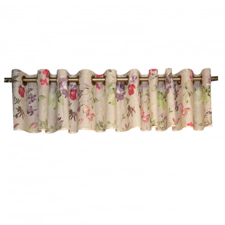 Draperii fara model - Volan decorativ floral, 270x33 cm