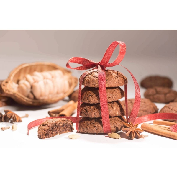 Biscuiti vegani cu cacao si mirodenii, 150g [2]