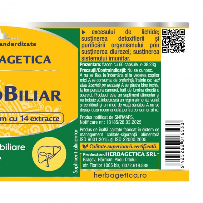 Drenobiliar Herbagetica 60 Capsule [3]