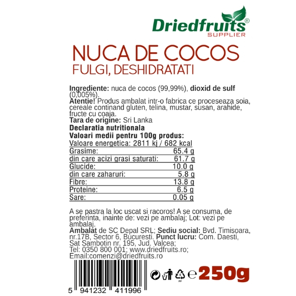 Fulgi de cocos Eco 100g [2]