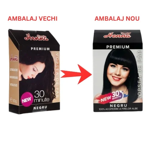 Henna Sonia Premium 30 minute negru 60g [2]