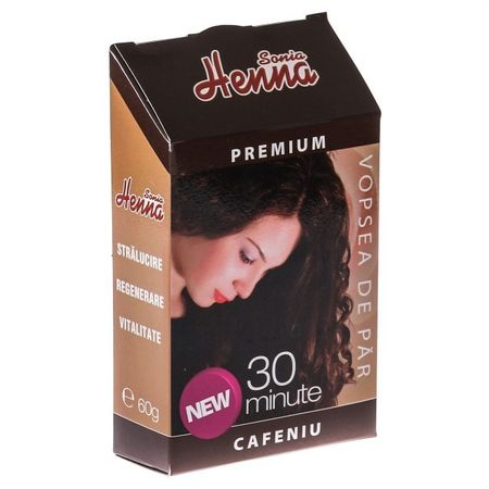 Henna Sonia Premium 30 minute cafeniu 60g [1]