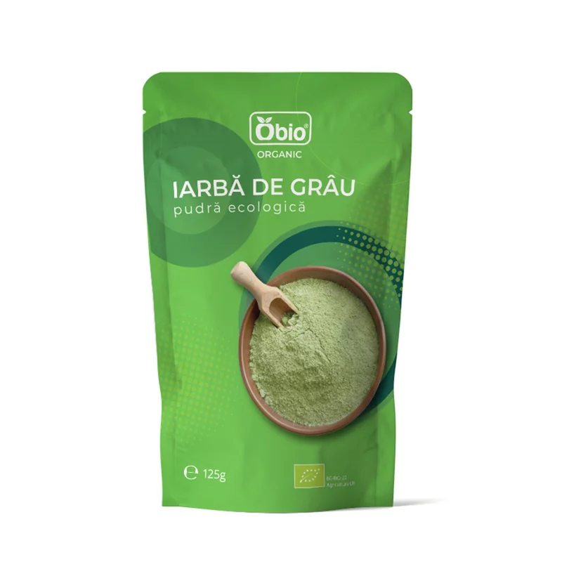 Iarba de grau pulbere bio, 125g [3]