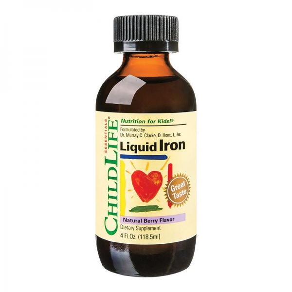 Liquid Iron 10mg, 118ml, fier lichid copii [1]