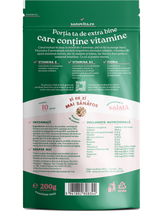 Mix 5 seminte, 200 g [2]