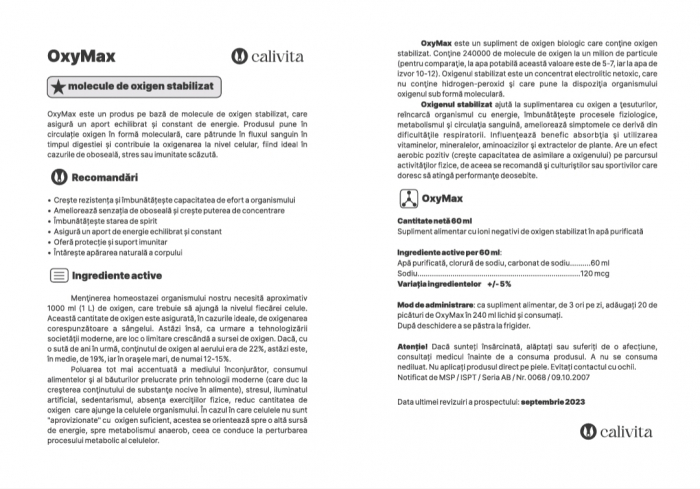 Oxy Max 60 ml - oxigen lichid [2]