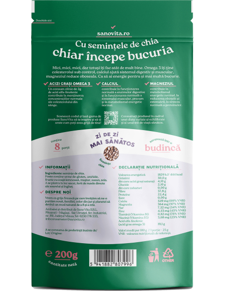 Seminte de chia, 200g [2]