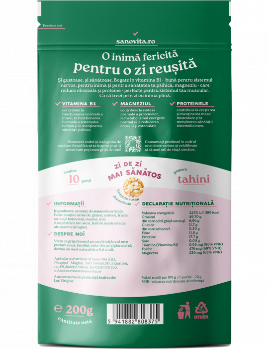 semințe de susan decorticate 200g [2]