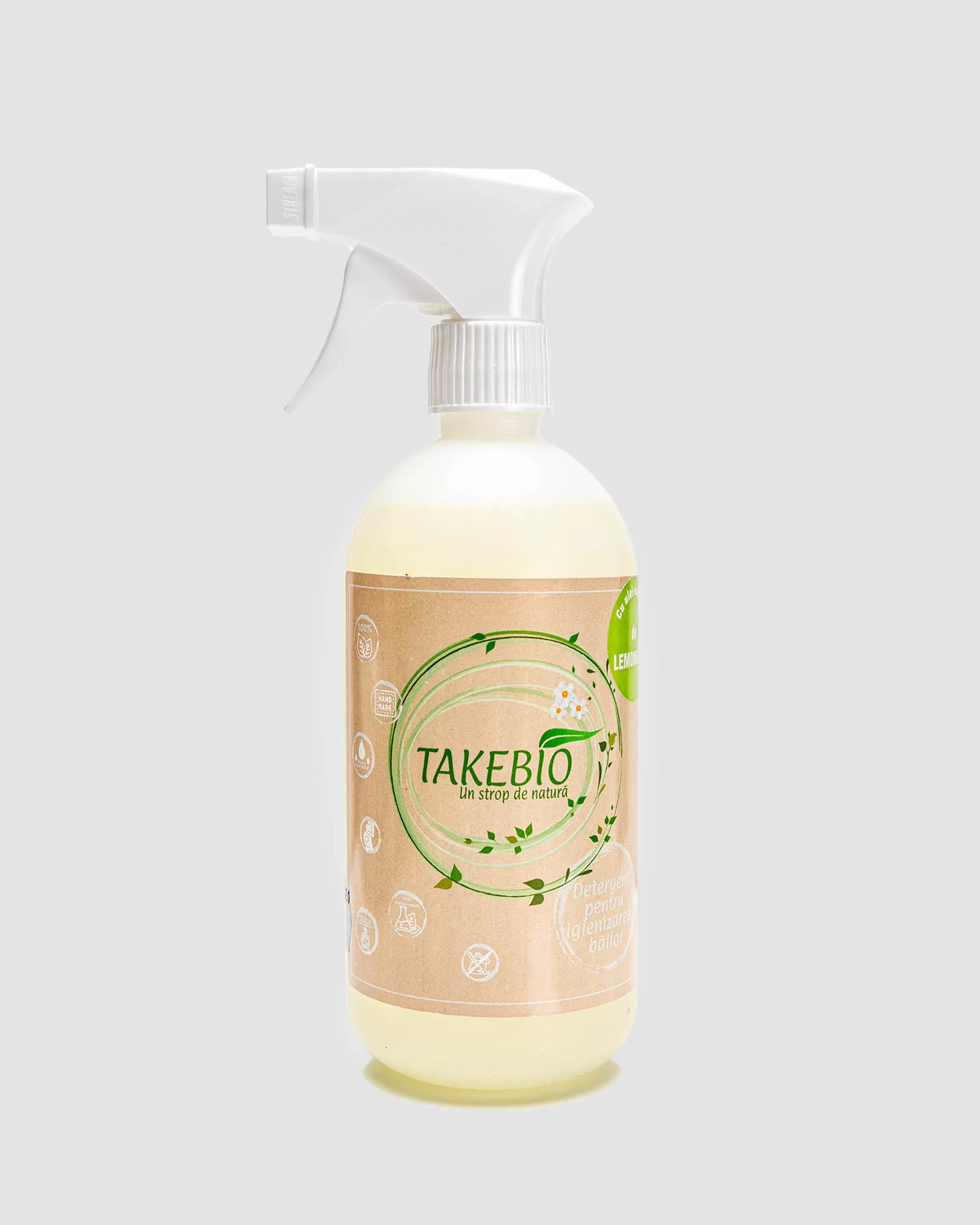 Detergent pentru igienizarea bailor cu lemongrass, 500 ml [1]