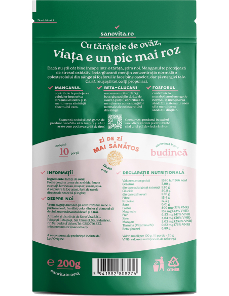 Tarate de ovaz 200g [2]