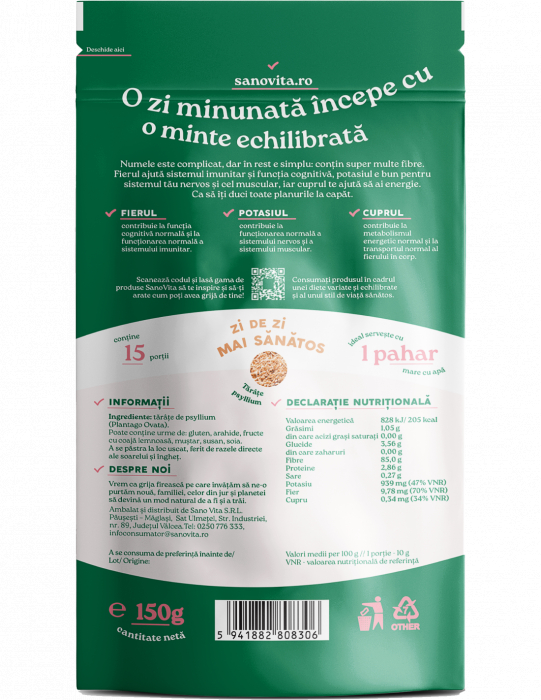 Tarate psyllium, 150g [2]