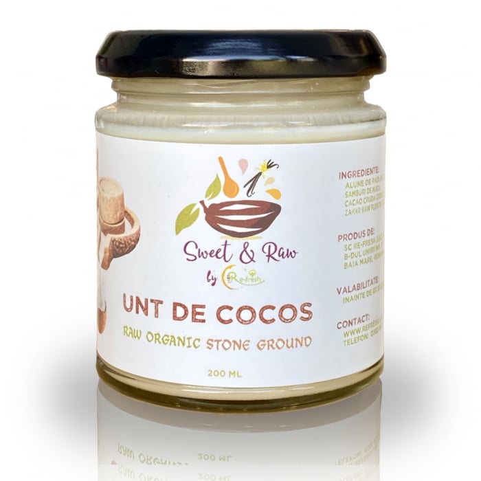 Unt de cocos organic, 200ml [1]