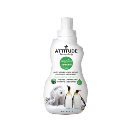 Cosmetice, ingrijire corp si casa - 2 in 1 Detergent si balsam de rufe, 1.05L