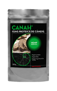 Faina proteica de canepa, 300 G