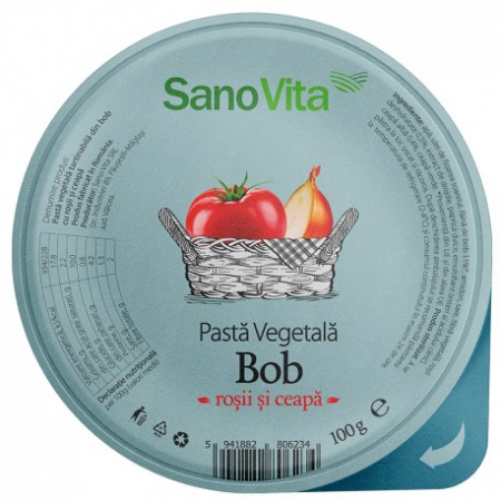 Pateu din Bob cu Rosii si Ceapa, 100g
