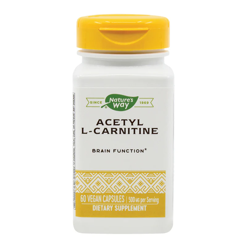 Acetyl L-Carnitine 500mg, 60 capsule