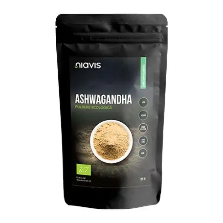Suplimente nutritive - Ashwagandha pulbere eco, 125G